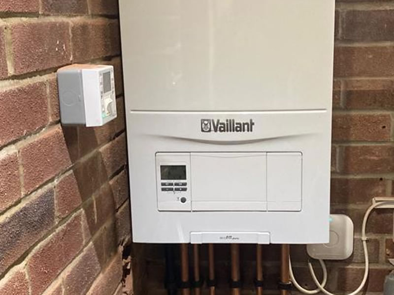 new boiler installed